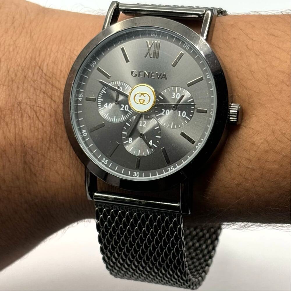 Retro Silver Men's Watch